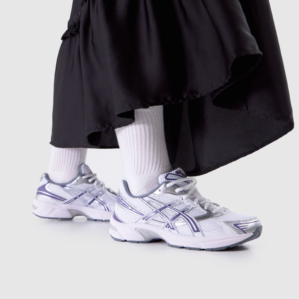 ASICS  GEL-1130 in White & Purple ASICS  GEL-1130 in White & Purple