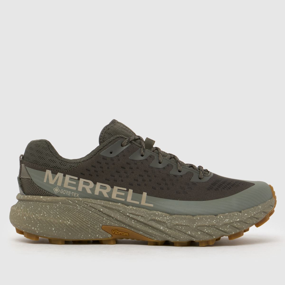 Merrell  Agility Peak 5 Gore-Tex in Khaki Merrell  Agility Peak 5 Gore-Tex in Khaki