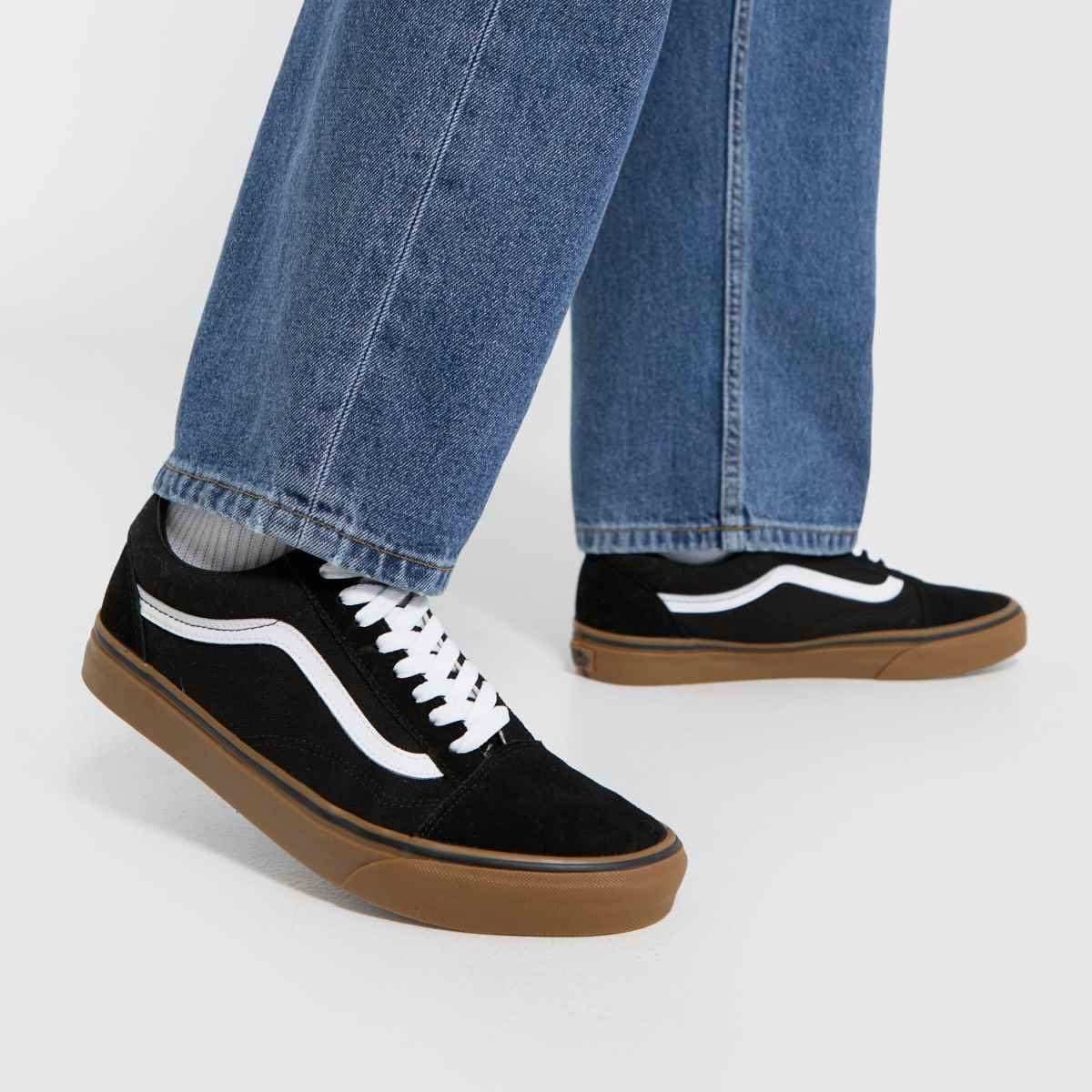 Vans  Old Skool in Black & Brown Vans  Old Skool in Black & Brown