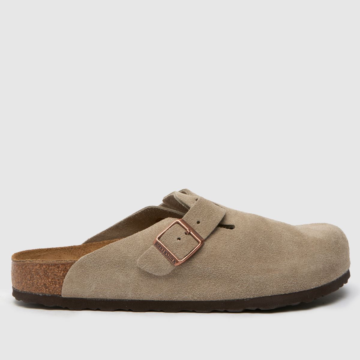 BIRKENSTOCK  Boston Clog in Taupe BIRKENSTOCK  Boston Clog in Taupe