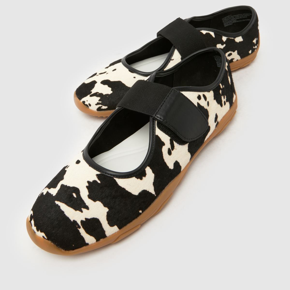 Steve Madden  Scooter Ballerina in Black & White Steve Madden  Scooter Ballerina in Black & White