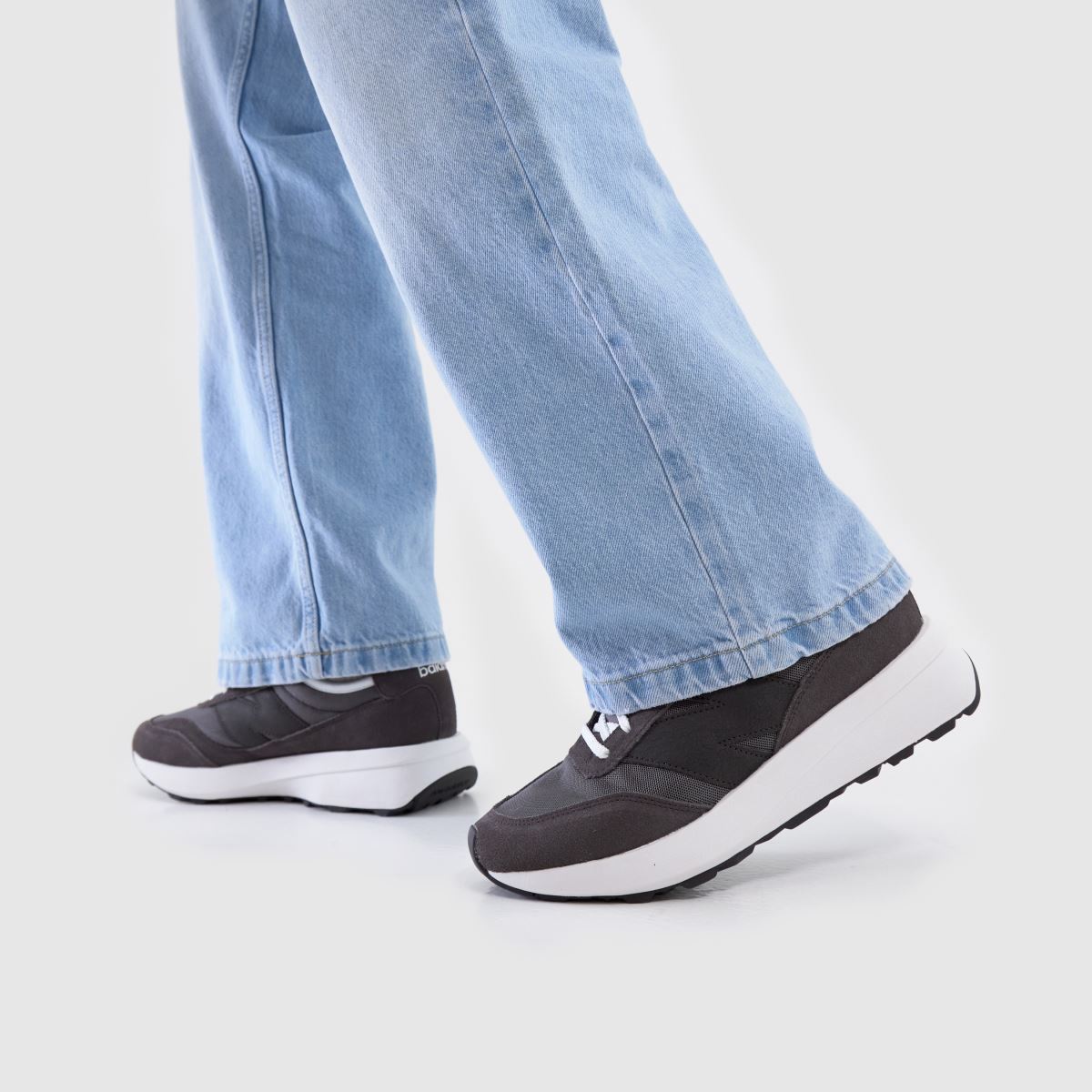 New Balance  370 in Black & White New Balance  370 in Black & White