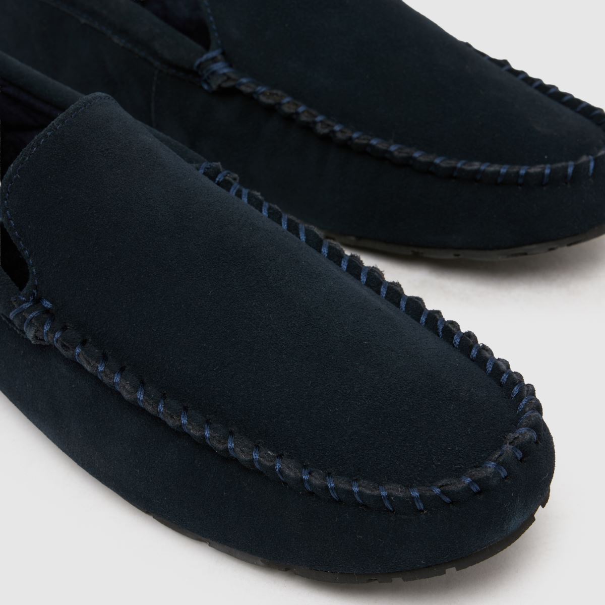 schuh  Sandro Suede Mocassin in Navy schuh  Sandro Suede Mocassin in Navy