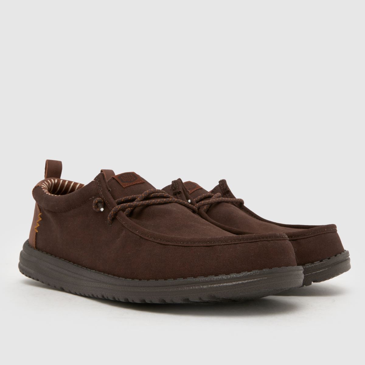 HEYDUDE  Wally Vintage in Brown HEYDUDE  Wally Vintage in Brown