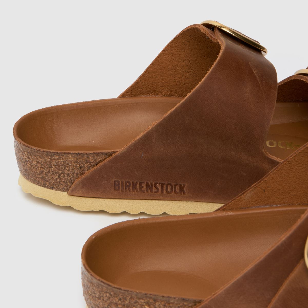 BIRKENSTOCK  Arizona Big Buckle in Cognac BIRKENSTOCK  Arizona Big Buckle in Cognac