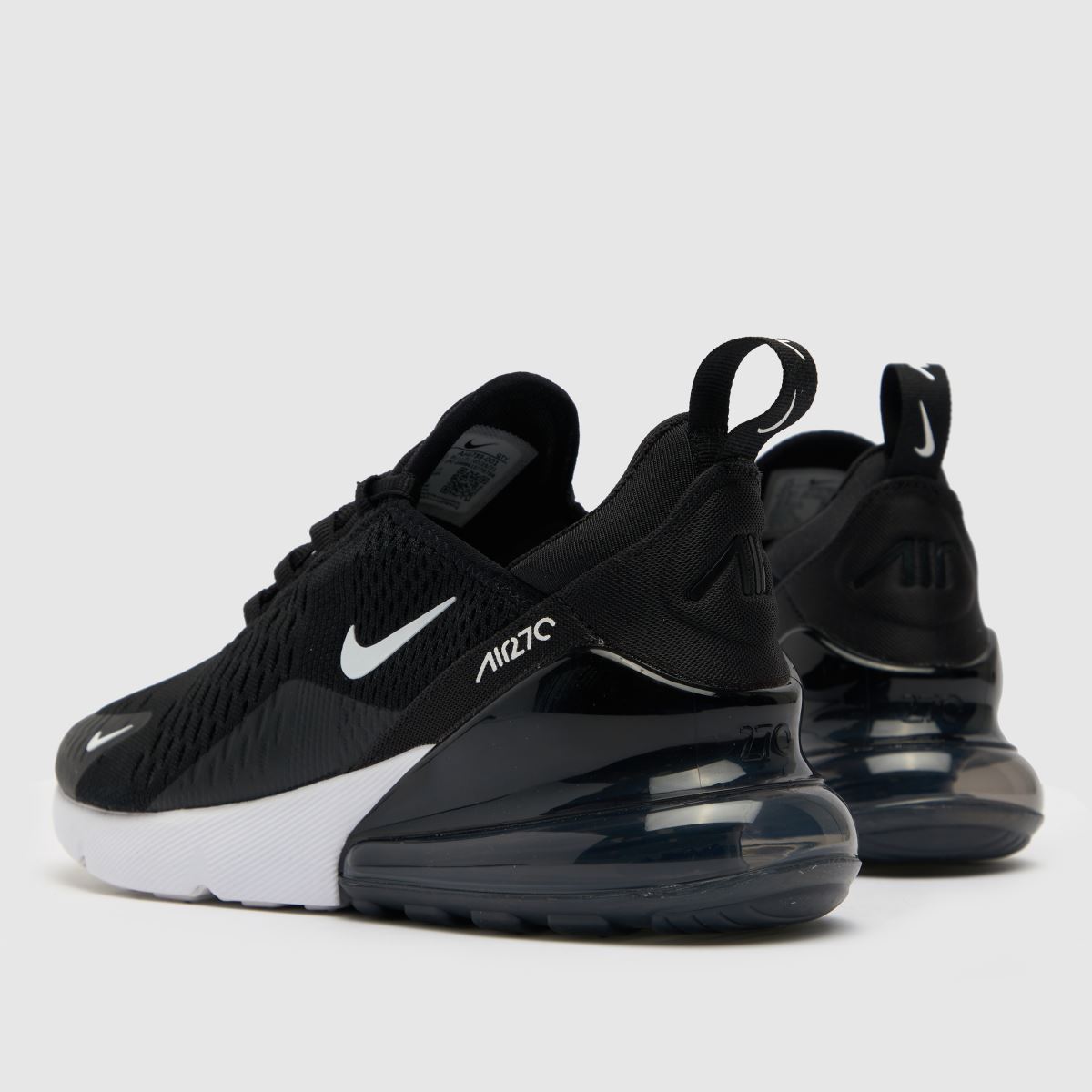 Nike  Air Max 270 in Black & White Nike  Air Max 270 in Black & White