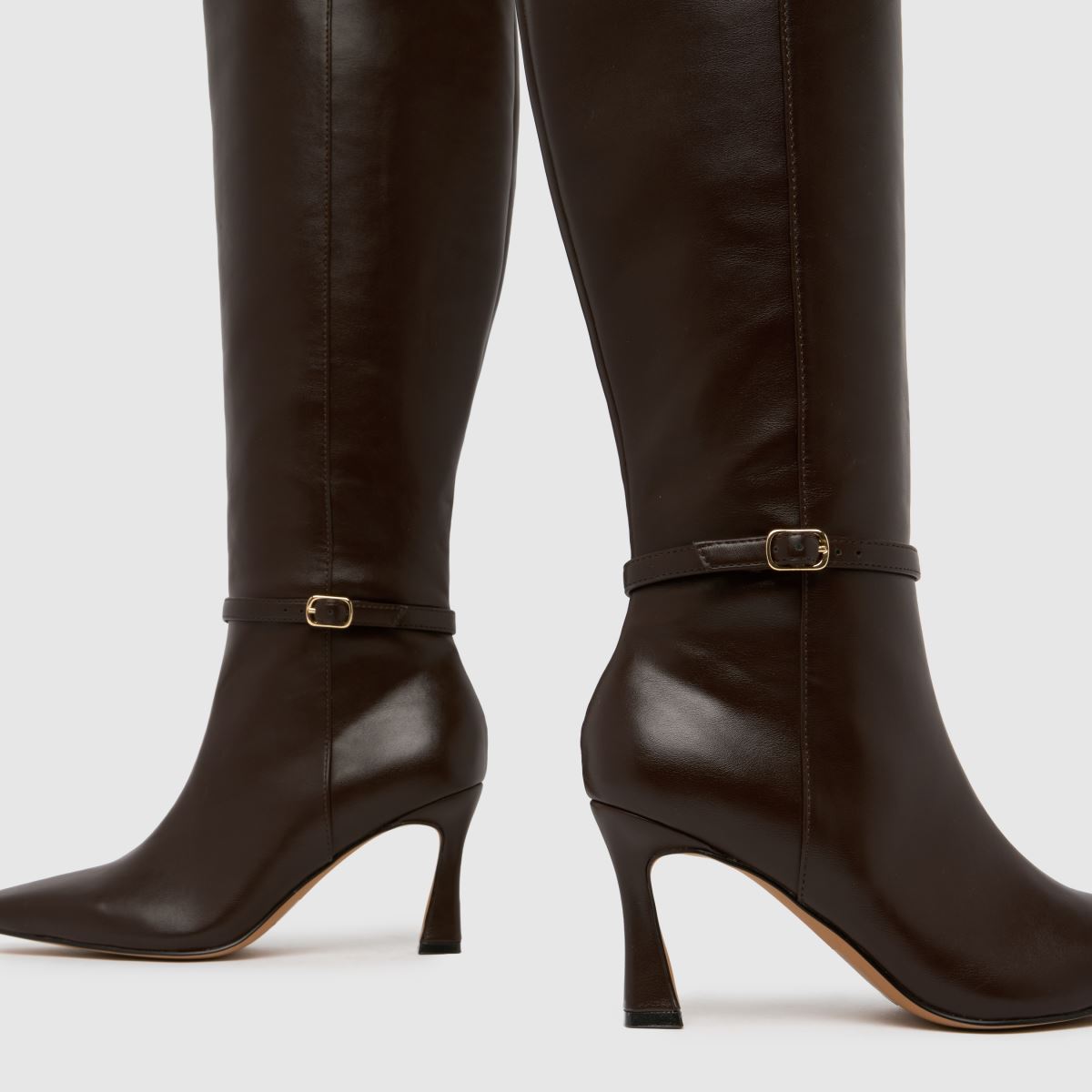 schuh  Demi Knee High in Brown schuh  Demi Knee High in Brown