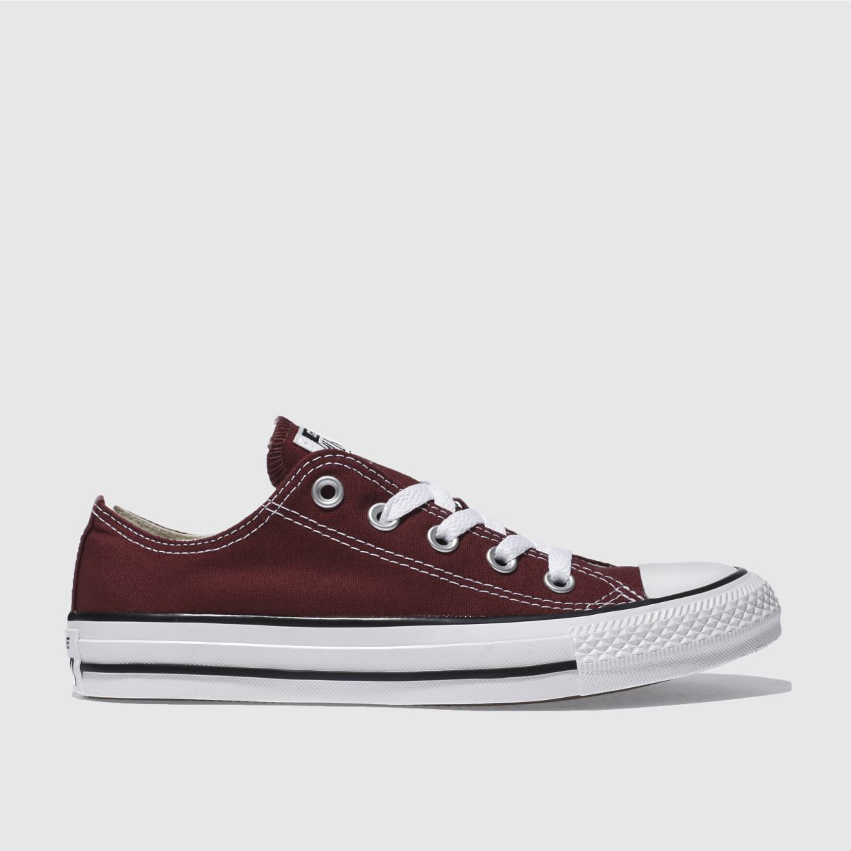 Converse  All Star Ox in Burgundy Converse  All Star Ox in Burgundy
