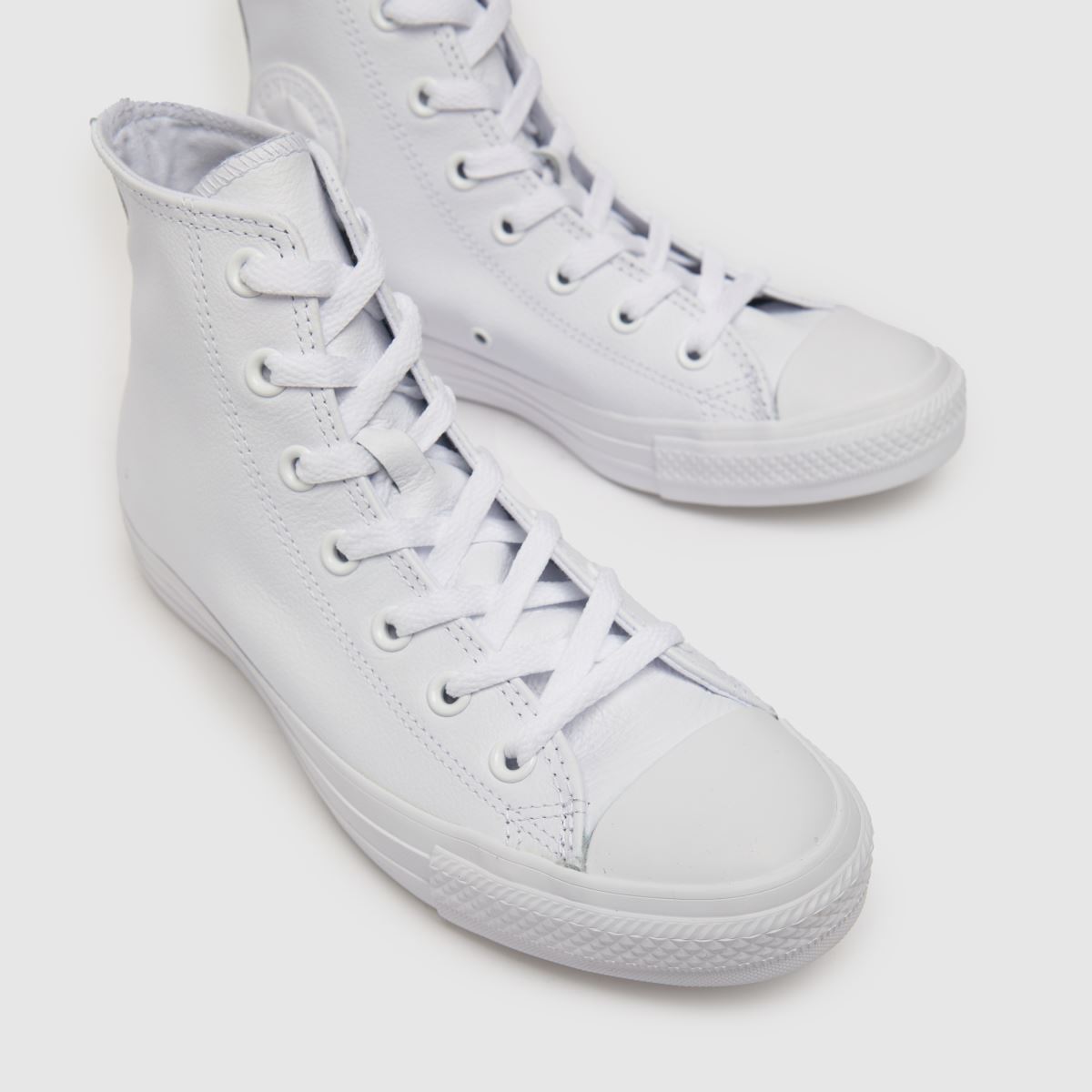 Converse  All Star Mono Hi in White Converse  All Star Mono Hi in White
