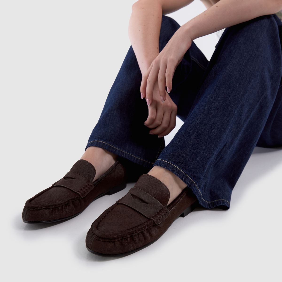 BIBI LOU  Lyra Loafer in Dark Brown BIBI LOU  Lyra Loafer in Dark Brown