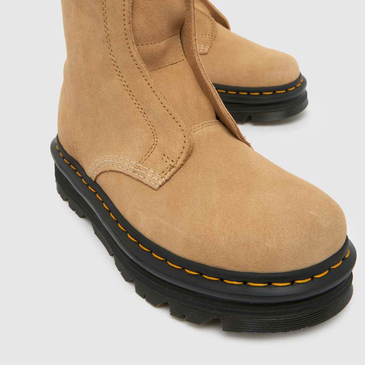 Dr Martens  Zebzag Laceless in Tan Dr Martens  Zebzag Laceless in Tan