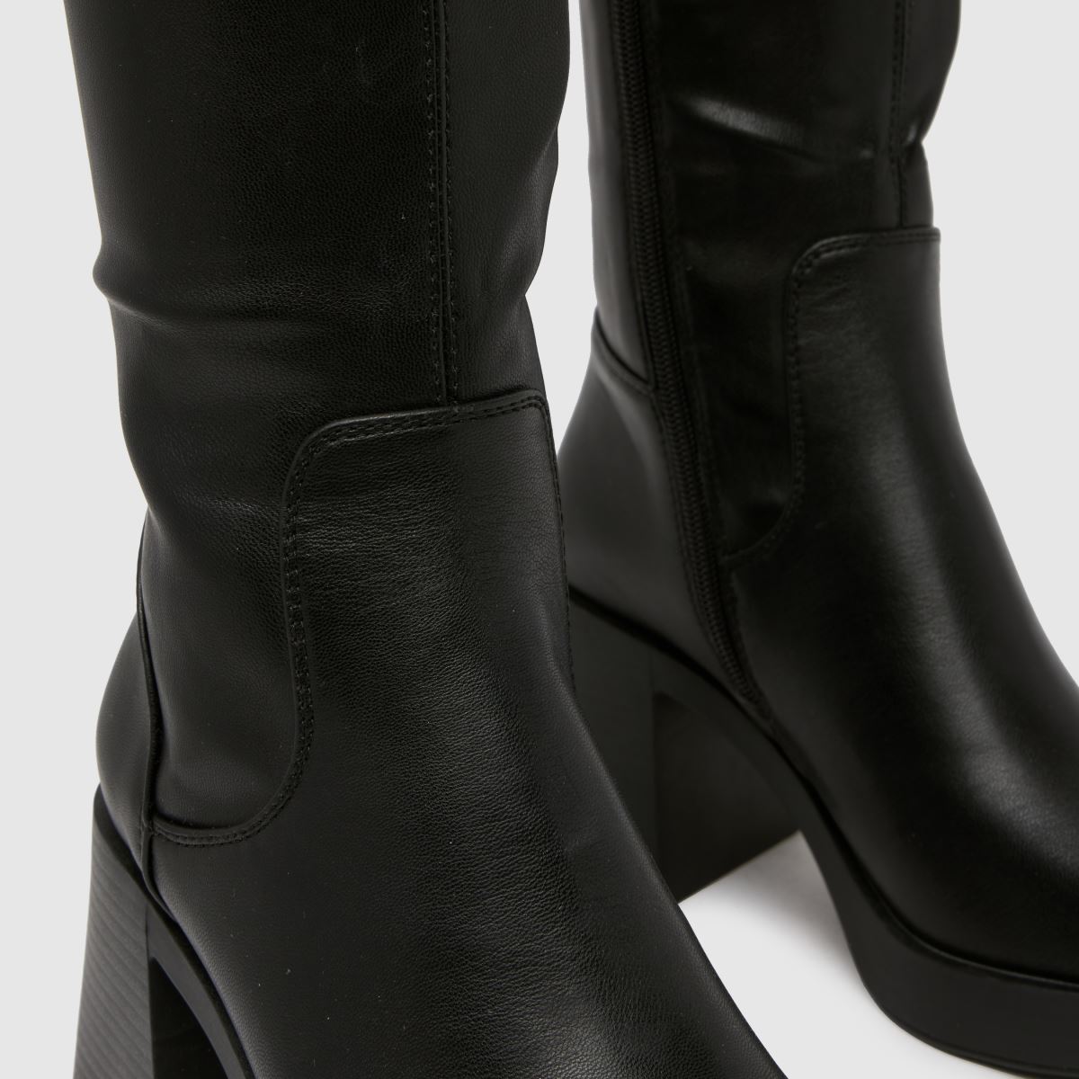 schuh  Doja Platform Knee High in Black schuh  Doja Platform Knee High in Black