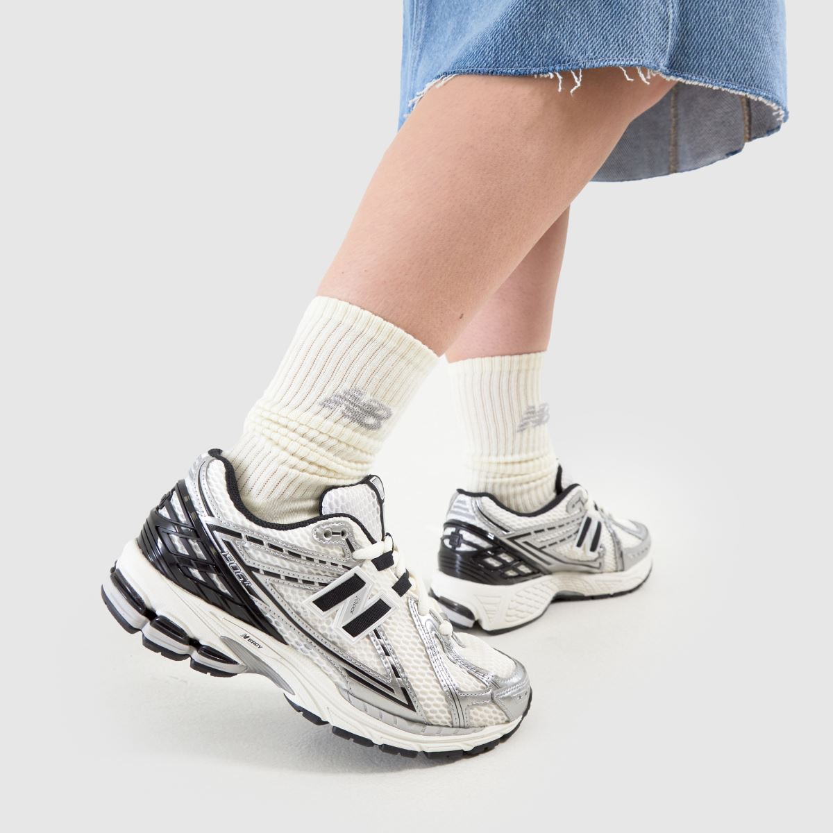 New Balance  1906R in White & Black New Balance  1906R in White & Black