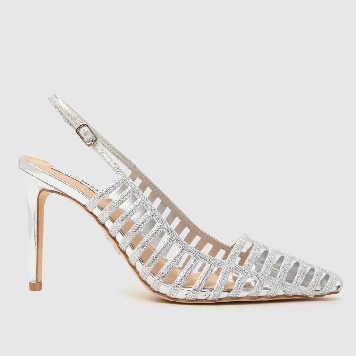 Steve Madden  Carleigh Caged in Silver Steve Madden  Carleigh Caged in Silver