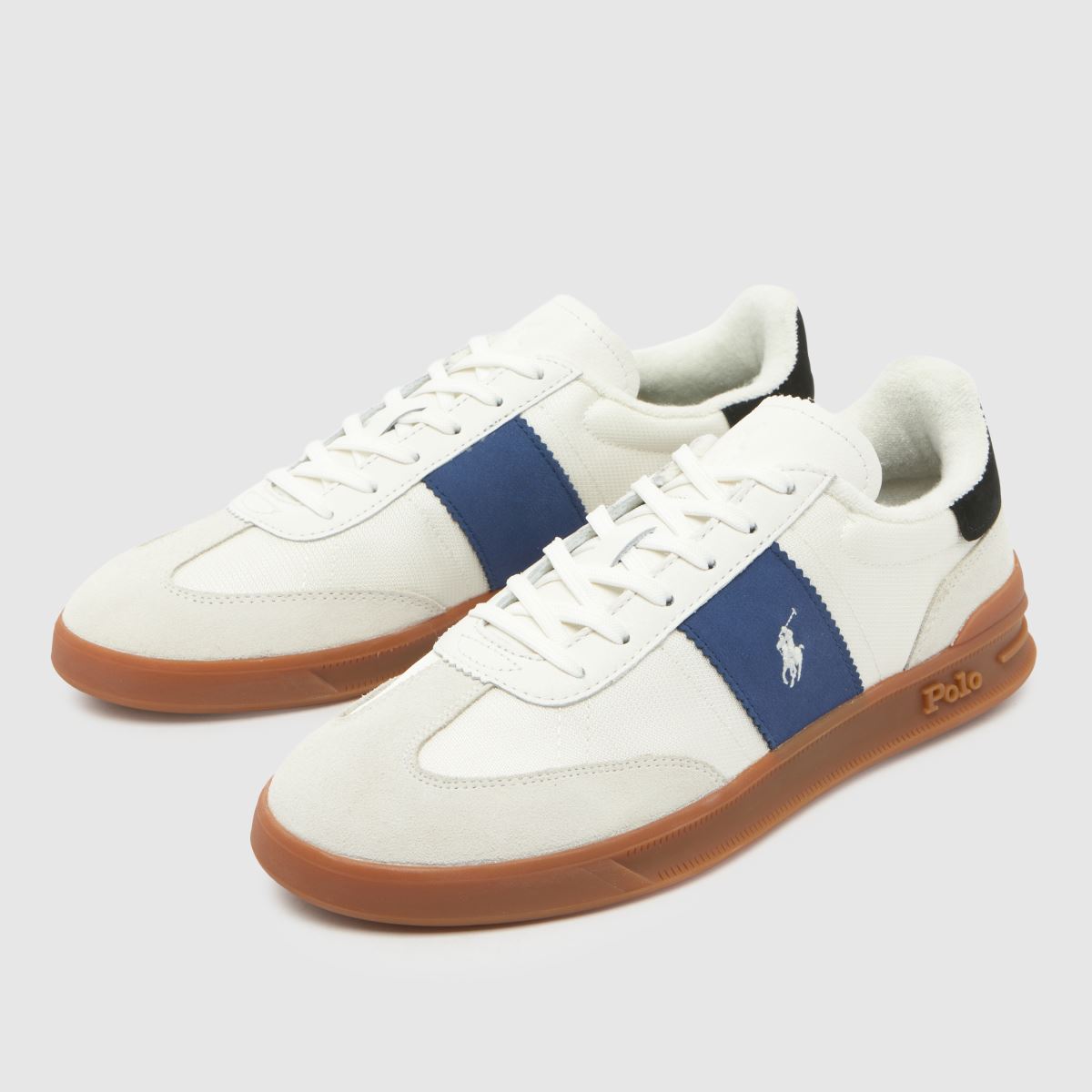 Polo Ralph Lauren  Heritage Aera in White & Blue Polo Ralph Lauren  Heritage Aera in White & Blue