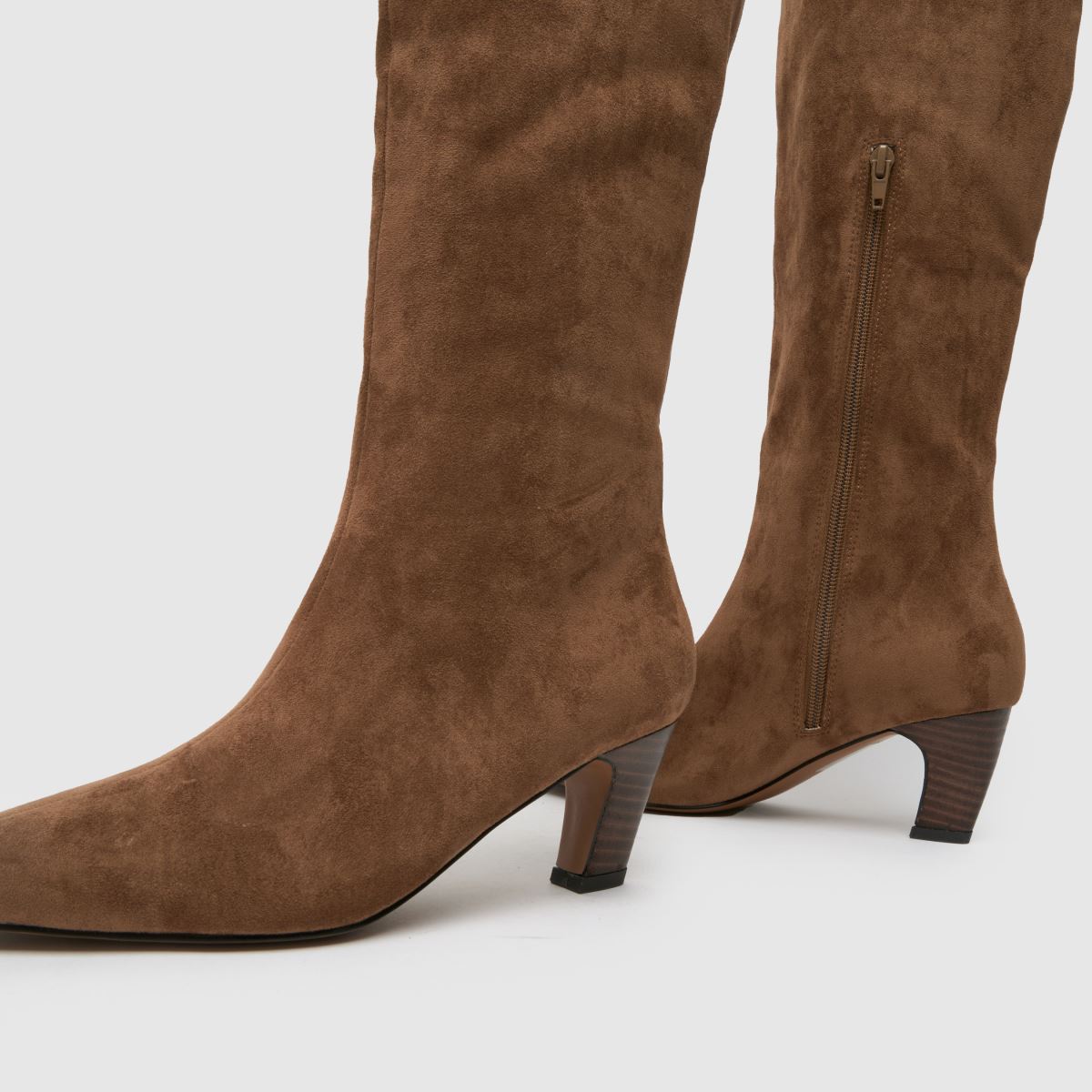 schuh  Delia Knee High in Taupe schuh  Delia Knee High in Taupe