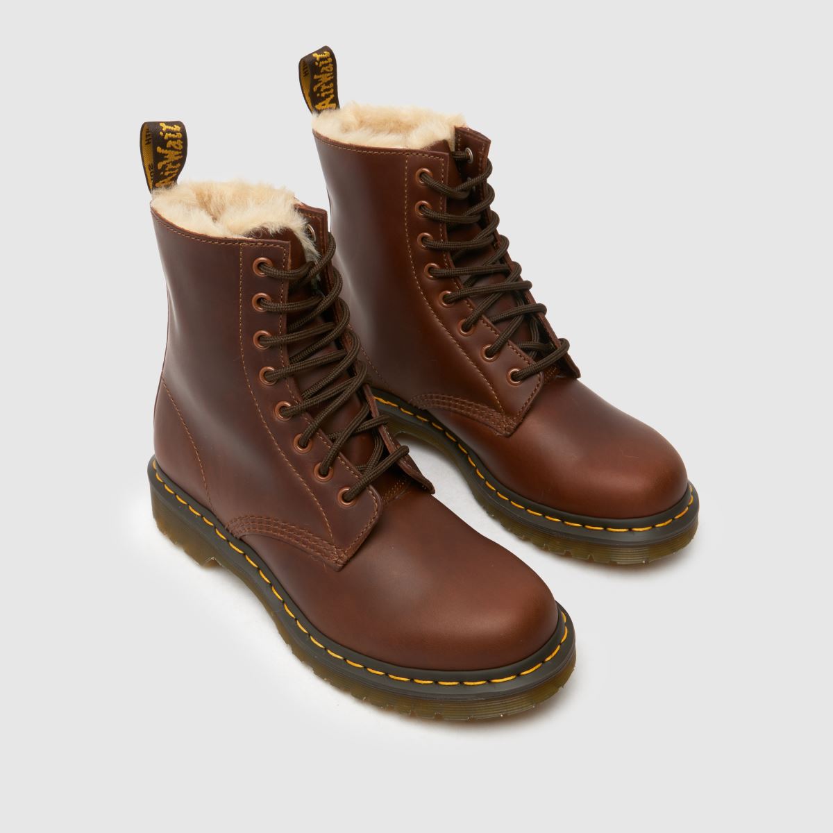 Dr Martens  1460 Serena in Brown Dr Martens  1460 Serena in Brown