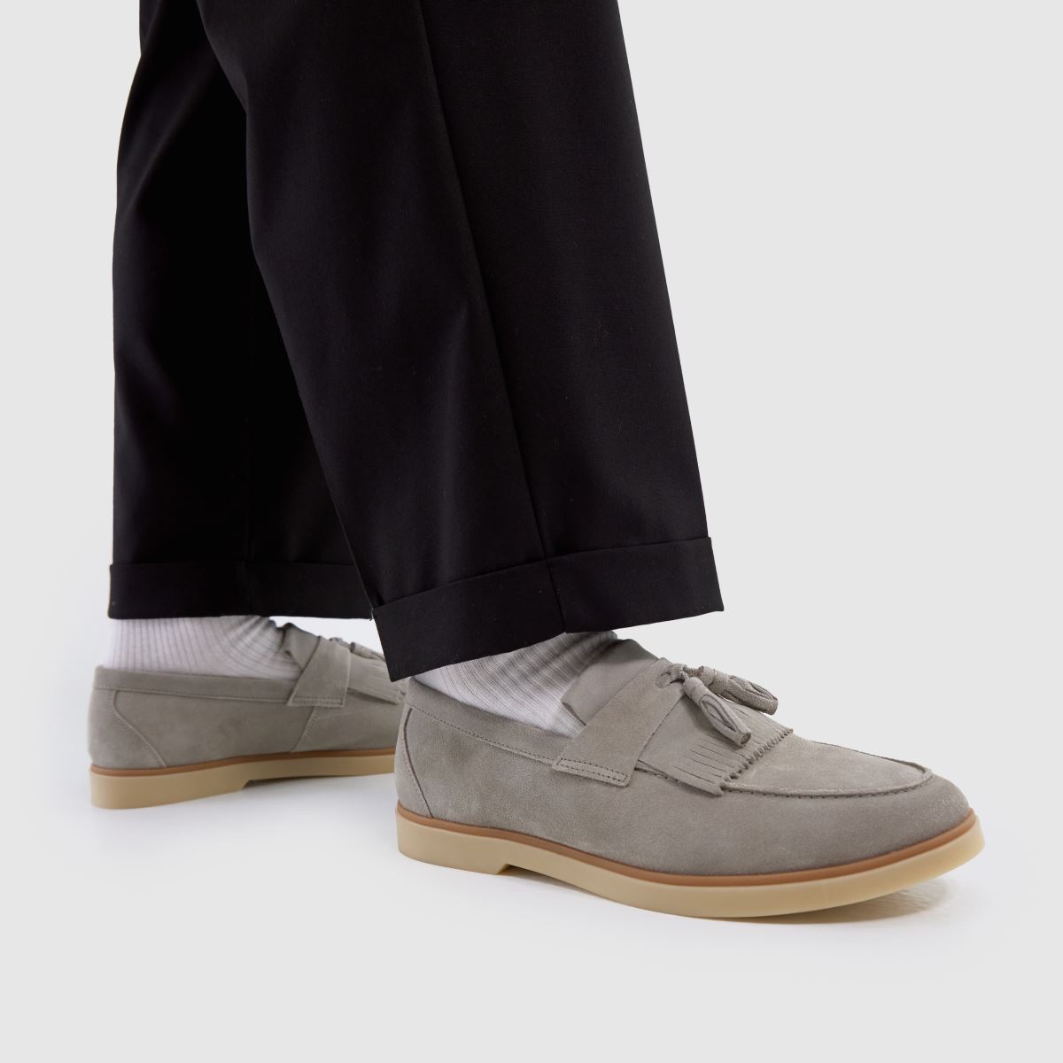 schuh  Reggie Loafer in Light Grey schuh  Reggie Loafer in Light Grey