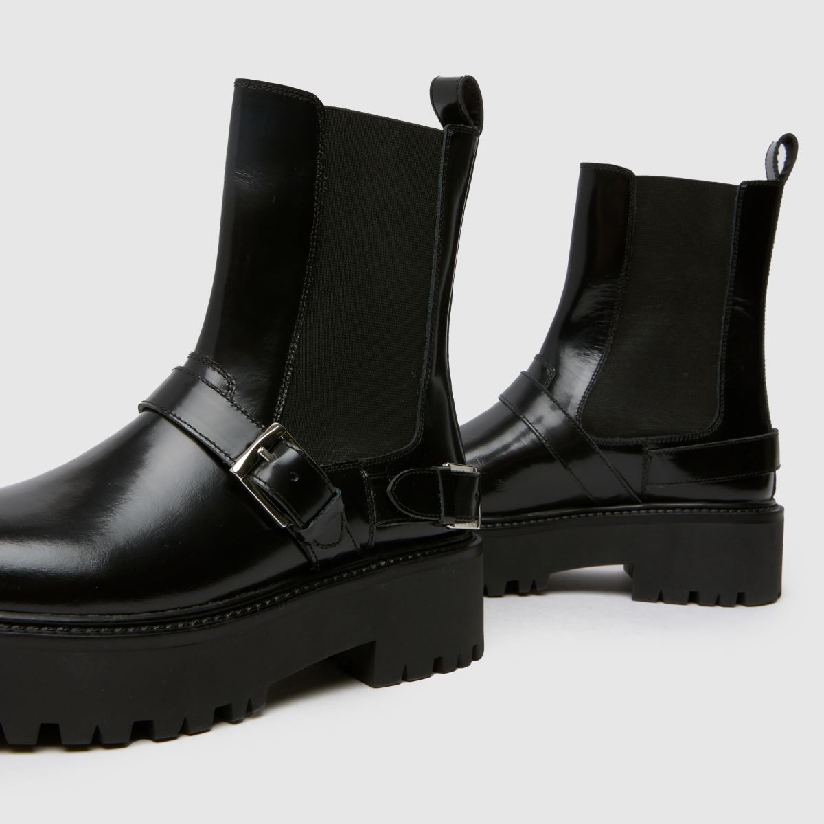 schuh  Ariah Buckle Chelsea in Black schuh  Ariah Buckle Chelsea in Black