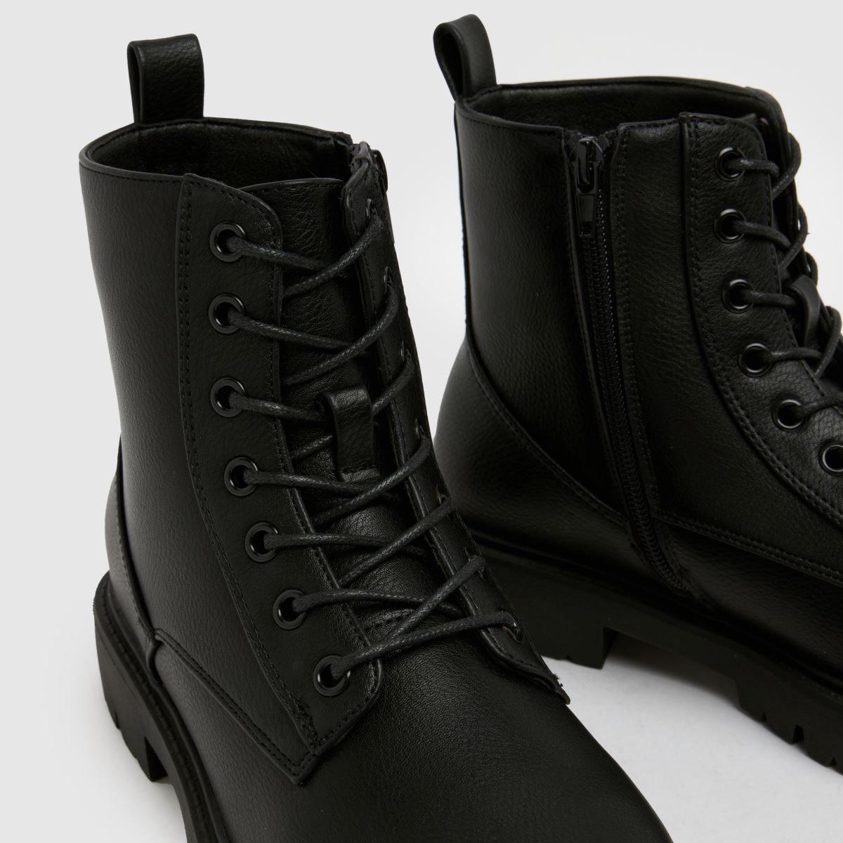 schuh  Wide Fit Asher Lace Up in Black schuh  Wide Fit Asher Lace Up in Black