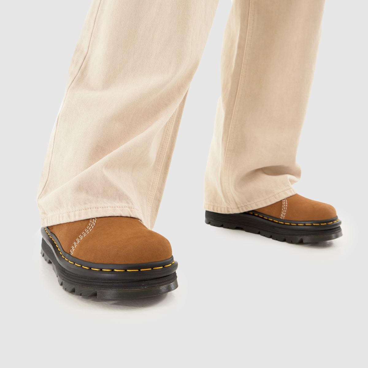 Dr Martens  Zebzag Rigger in Tan Dr Martens  Zebzag Rigger in Tan