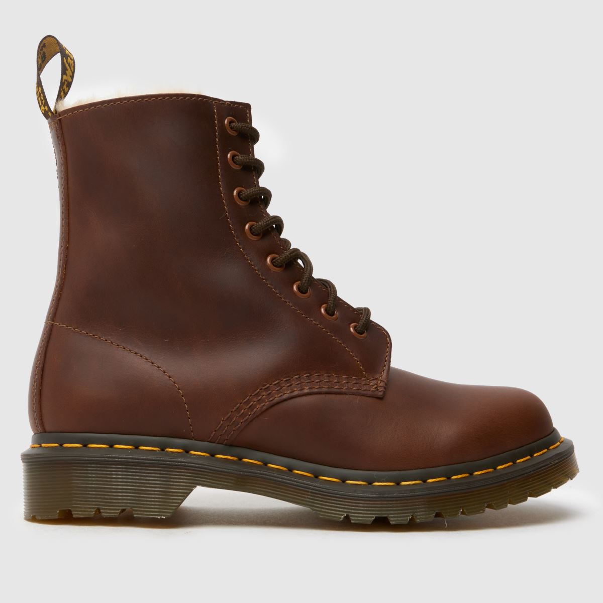 Dr Martens  1460 Serena in Brown Dr Martens  1460 Serena in Brown