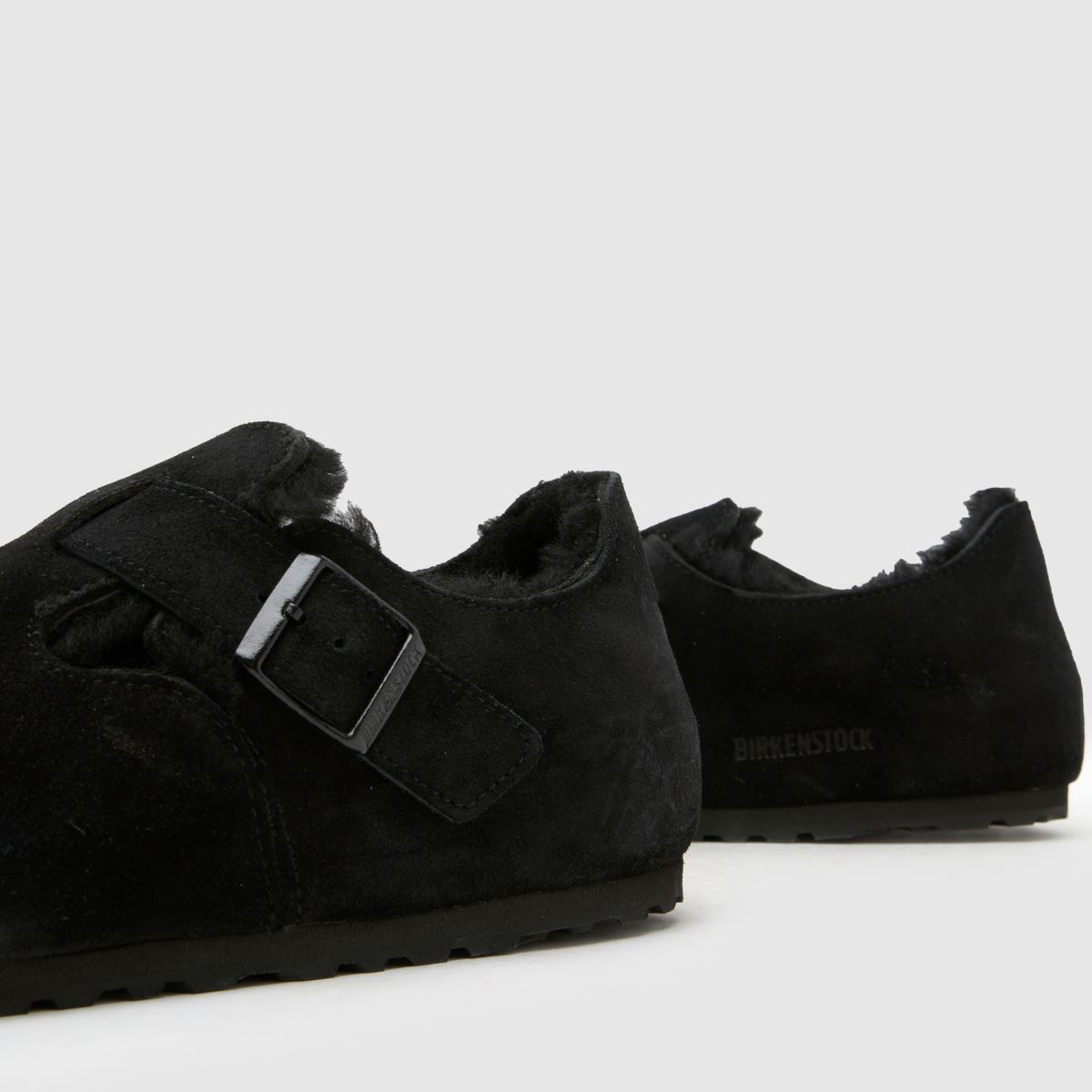 BIRKENSTOCK  London Shearling in Black BIRKENSTOCK  London Shearling in Black