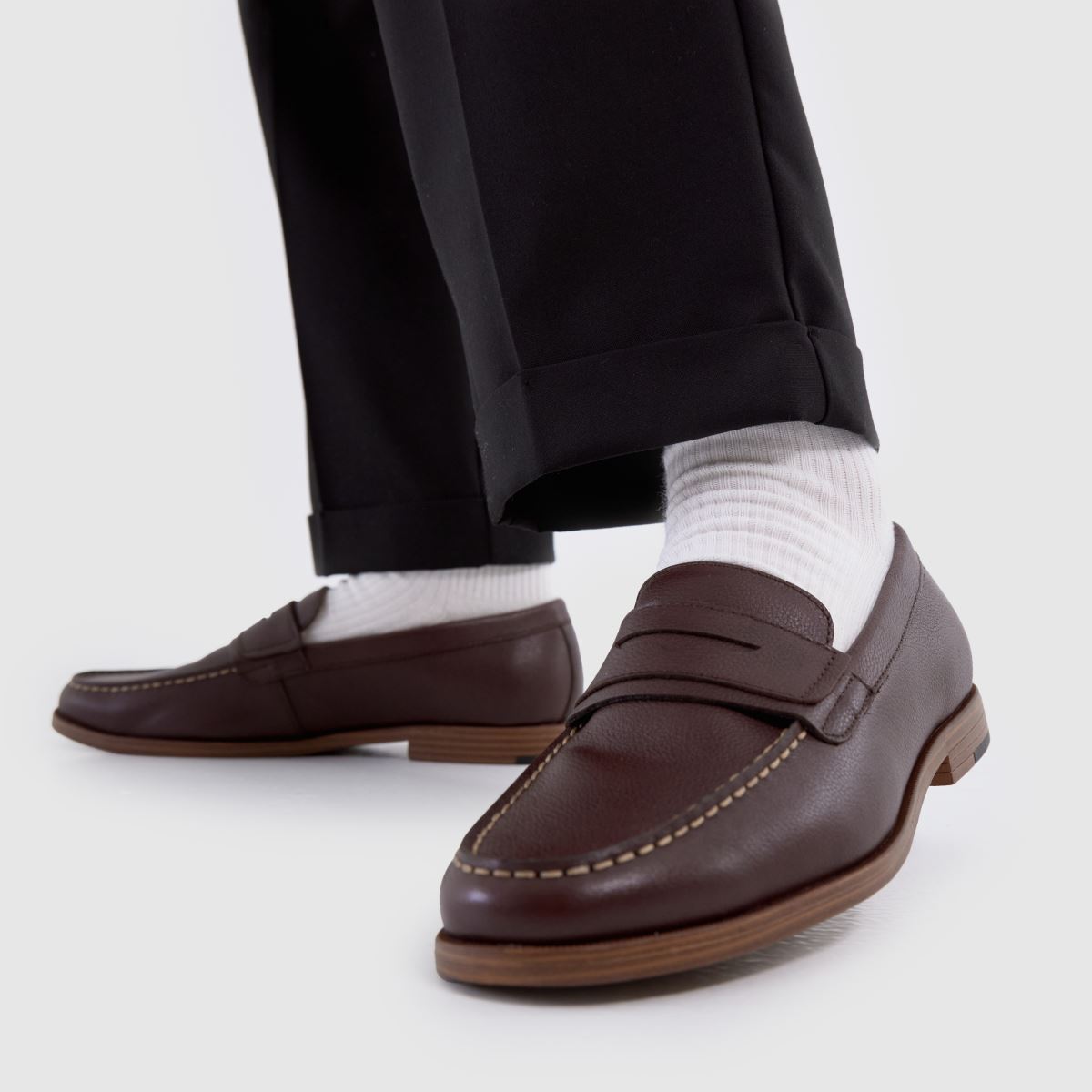 schuh  Ridley Loafer in Dark Brown schuh  Ridley Loafer in Dark Brown