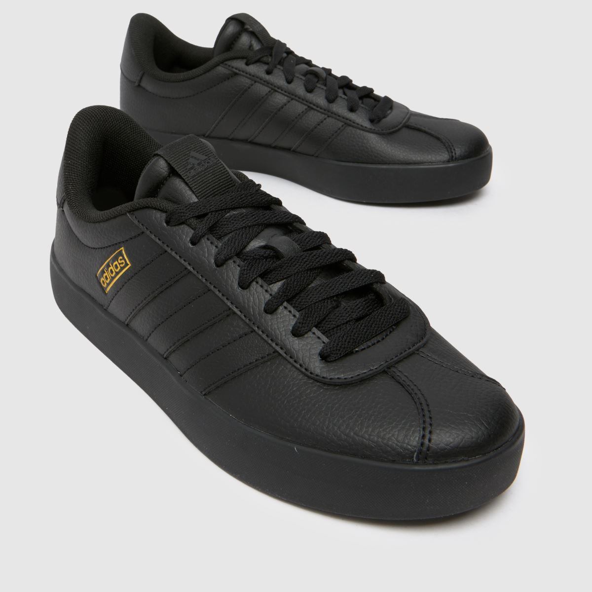 adidas  VL Court 3.0 in Black & Gold adidas  VL Court 3.0 in Black & Gold