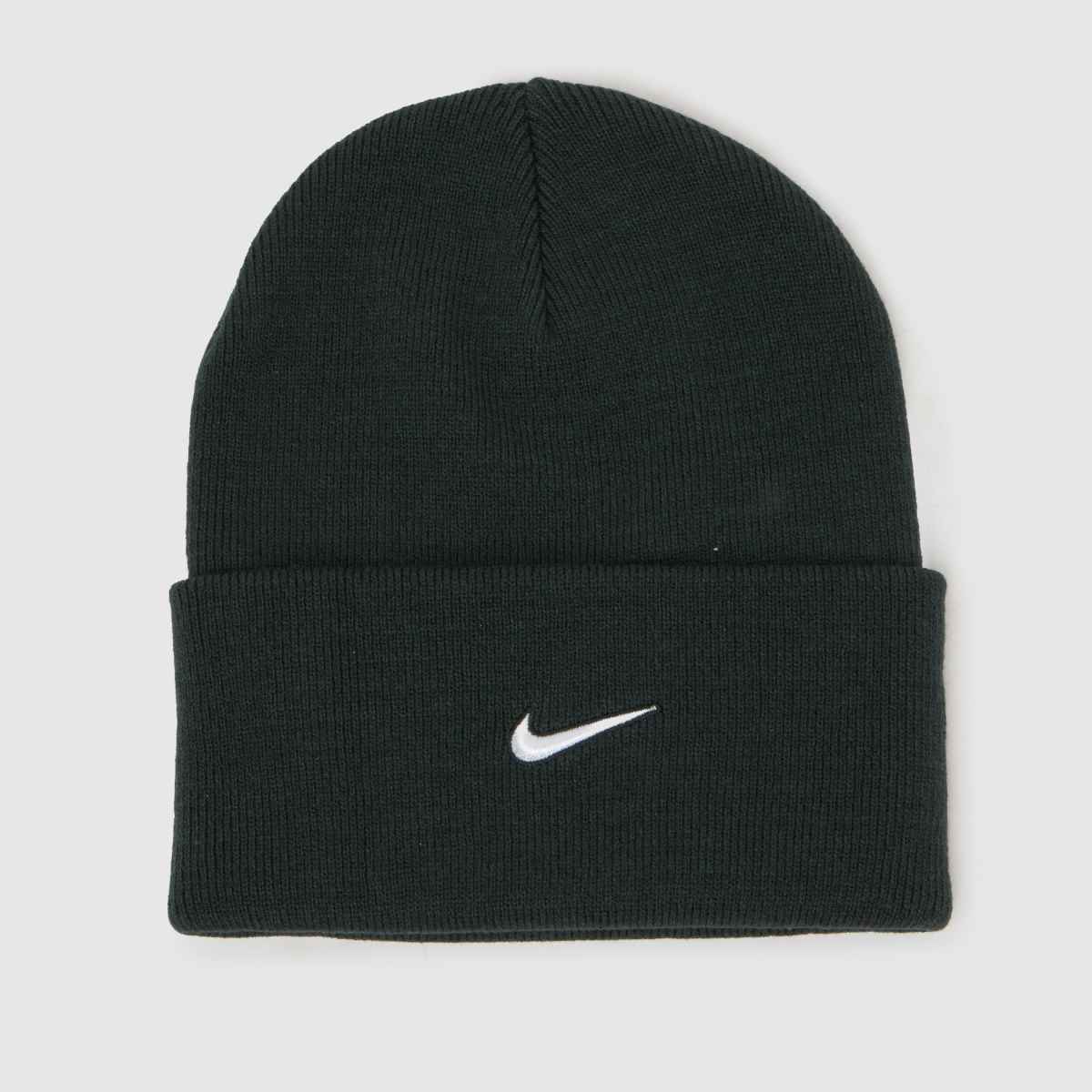 Nike  Swoosh Peak Beanie in Grey Nike  Swoosh Peak Beanie in Grey