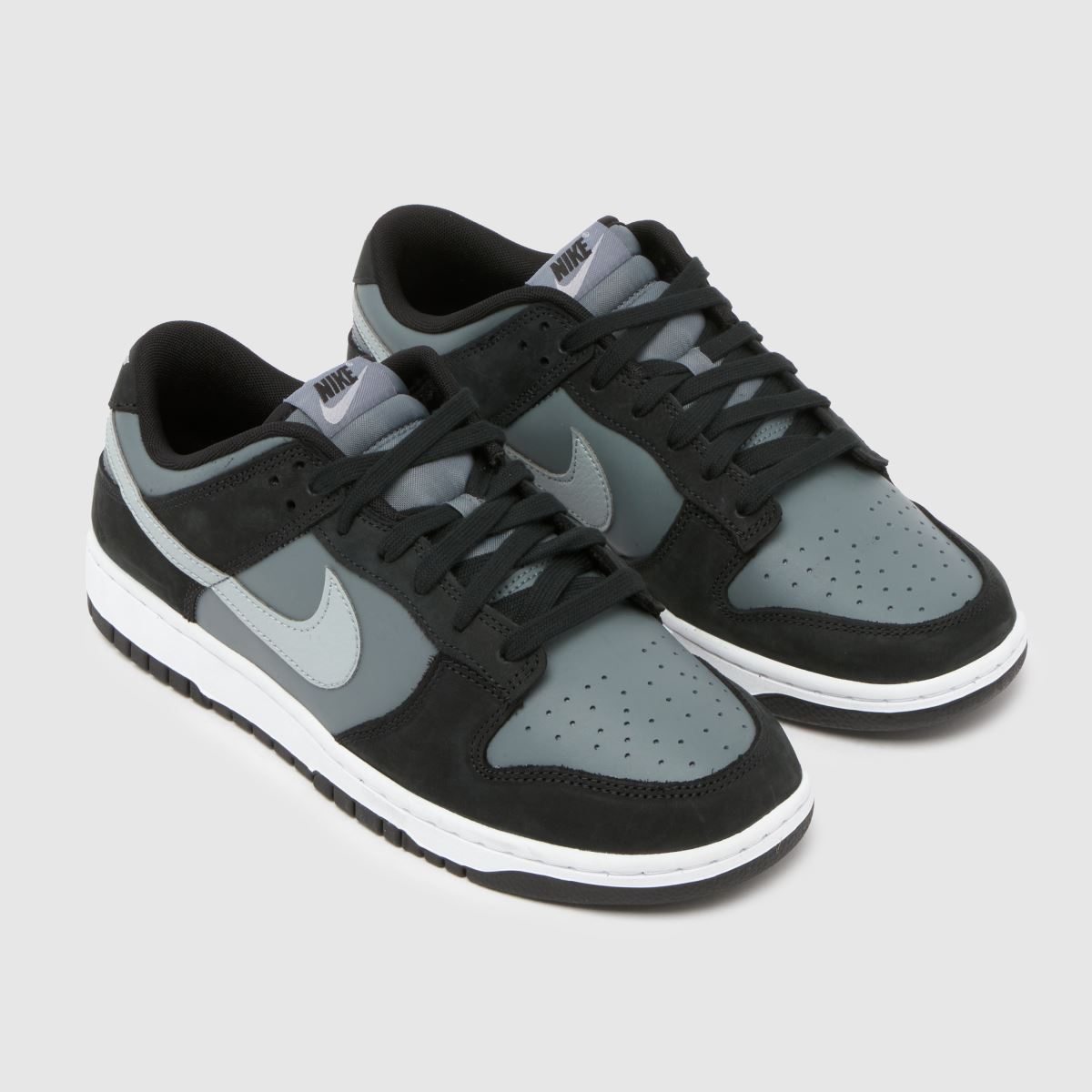 Nike  Dunk Low in Black & Grey Nike  Dunk Low in Black & Grey
