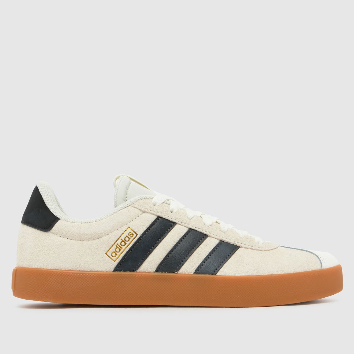 adidas  VL Court 3.0 in Stone & Black adidas  VL Court 3.0 in Stone & Black