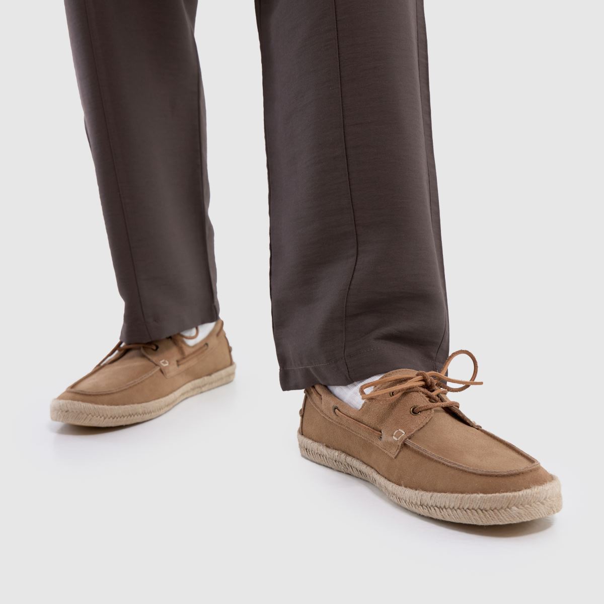 schuh  Perez Boat in Taupe schuh  Perez Boat in Taupe