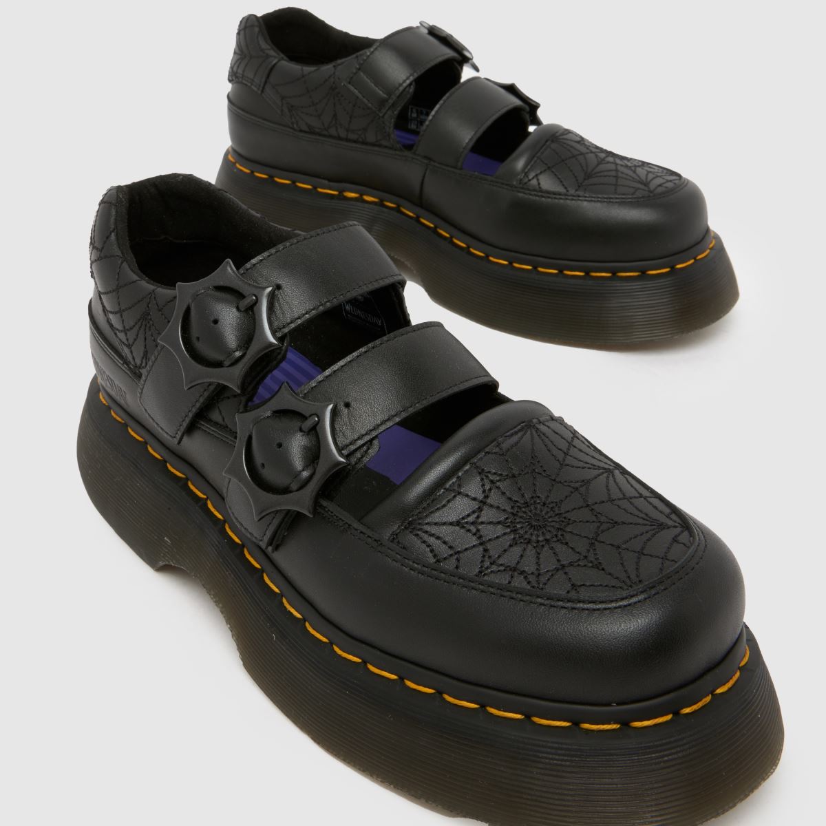 Dr Martens  X Wednesday Buzz Mary Jane in Black Dr Martens  X Wednesday Buzz Mary Jane in Black