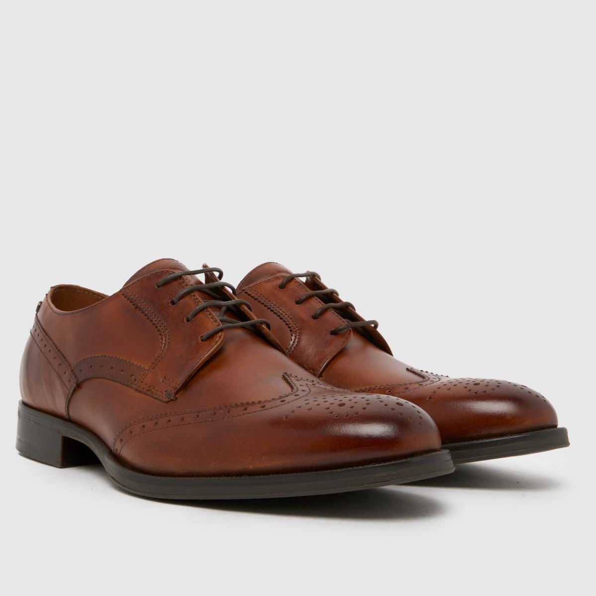 Base London  Bell Brogue in Tan Base London  Bell Brogue in Tan