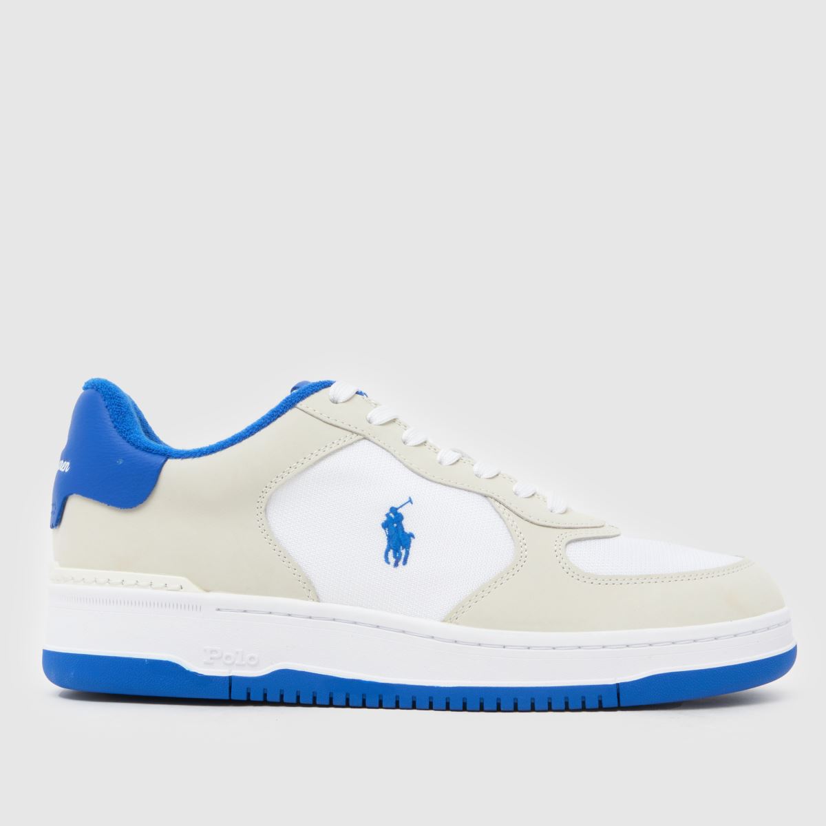 Polo Ralph Lauren  Masters Court in White & Blue Polo Ralph Lauren  Masters Court in White & Blue