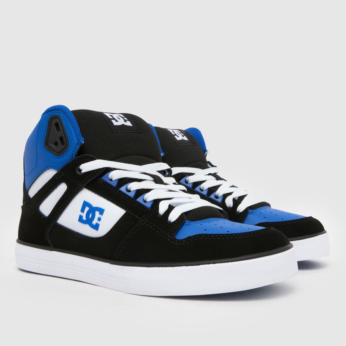 DC  Pure High Top WC in Black and blue DC  Pure High Top WC in Black and blue