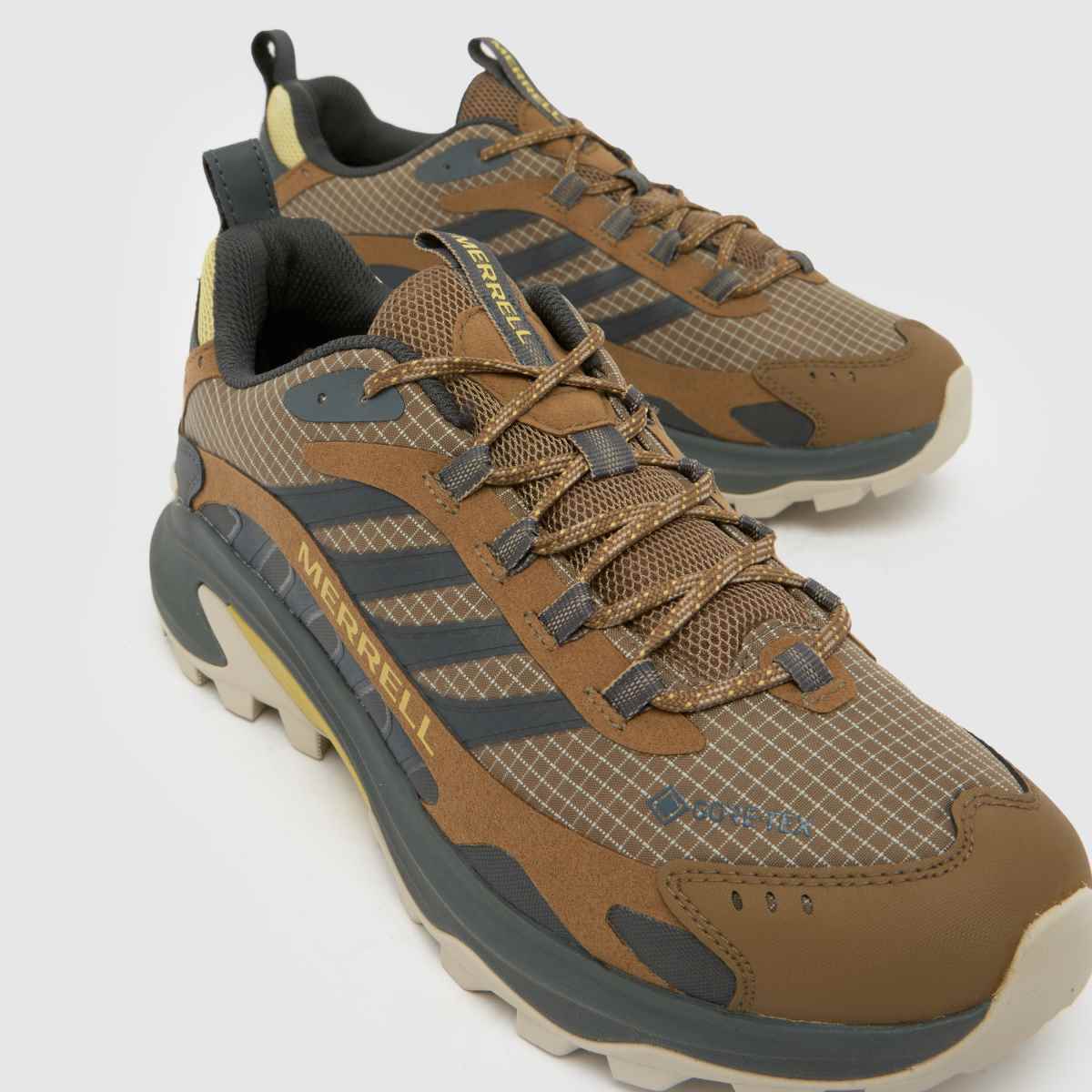 Merrell  Moab Speed 2 Gore-Tex in Brown & Black Merrell  Moab Speed 2 Gore-Tex in Brown & Black