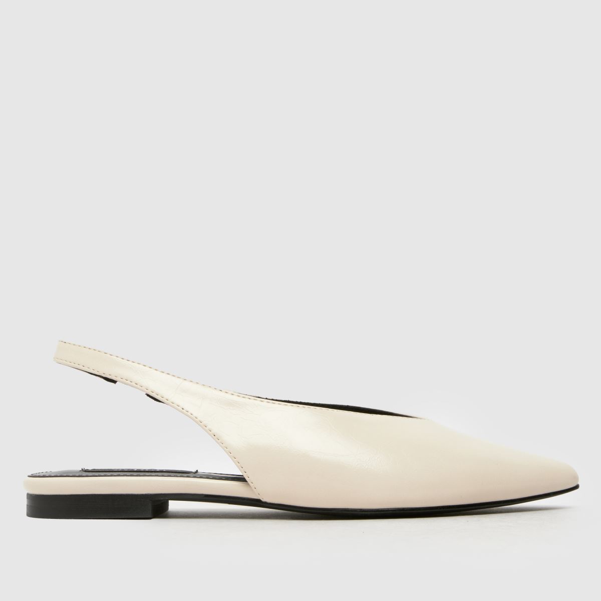 schuh  Lace Slingback in White schuh  Lace Slingback in White