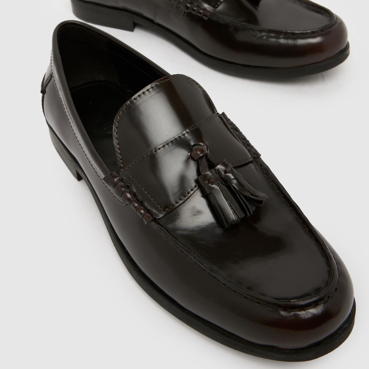 schuh  Ryder Leather Loafer in Brown schuh  Ryder Leather Loafer in Brown