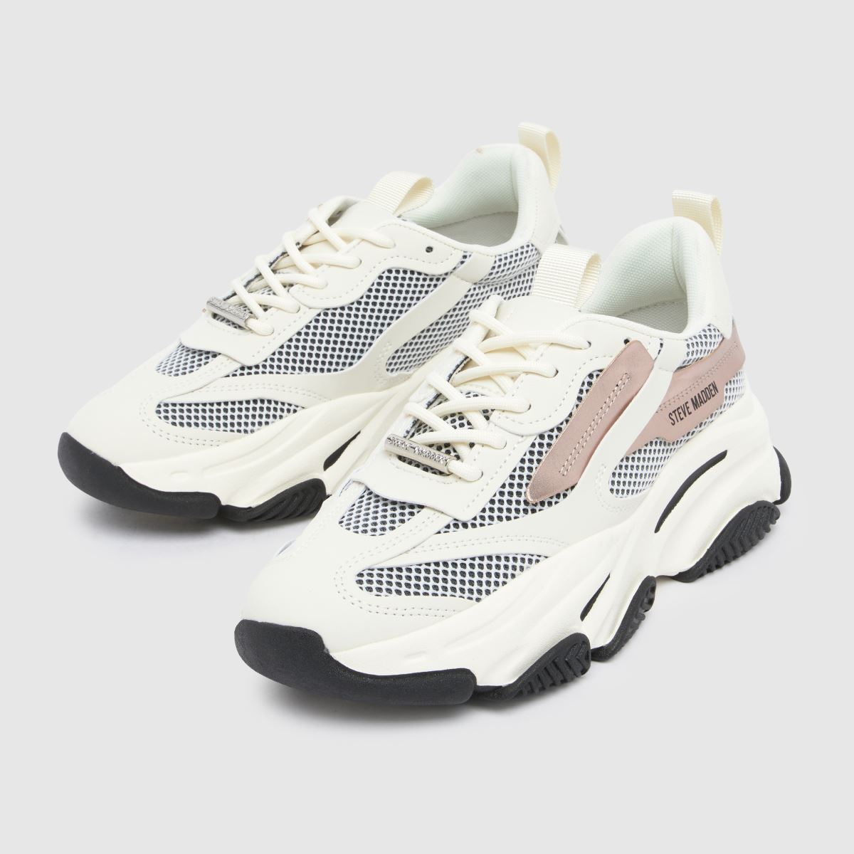 Steve Madden  Possession in White & Gold Steve Madden  Possession in White & Gold