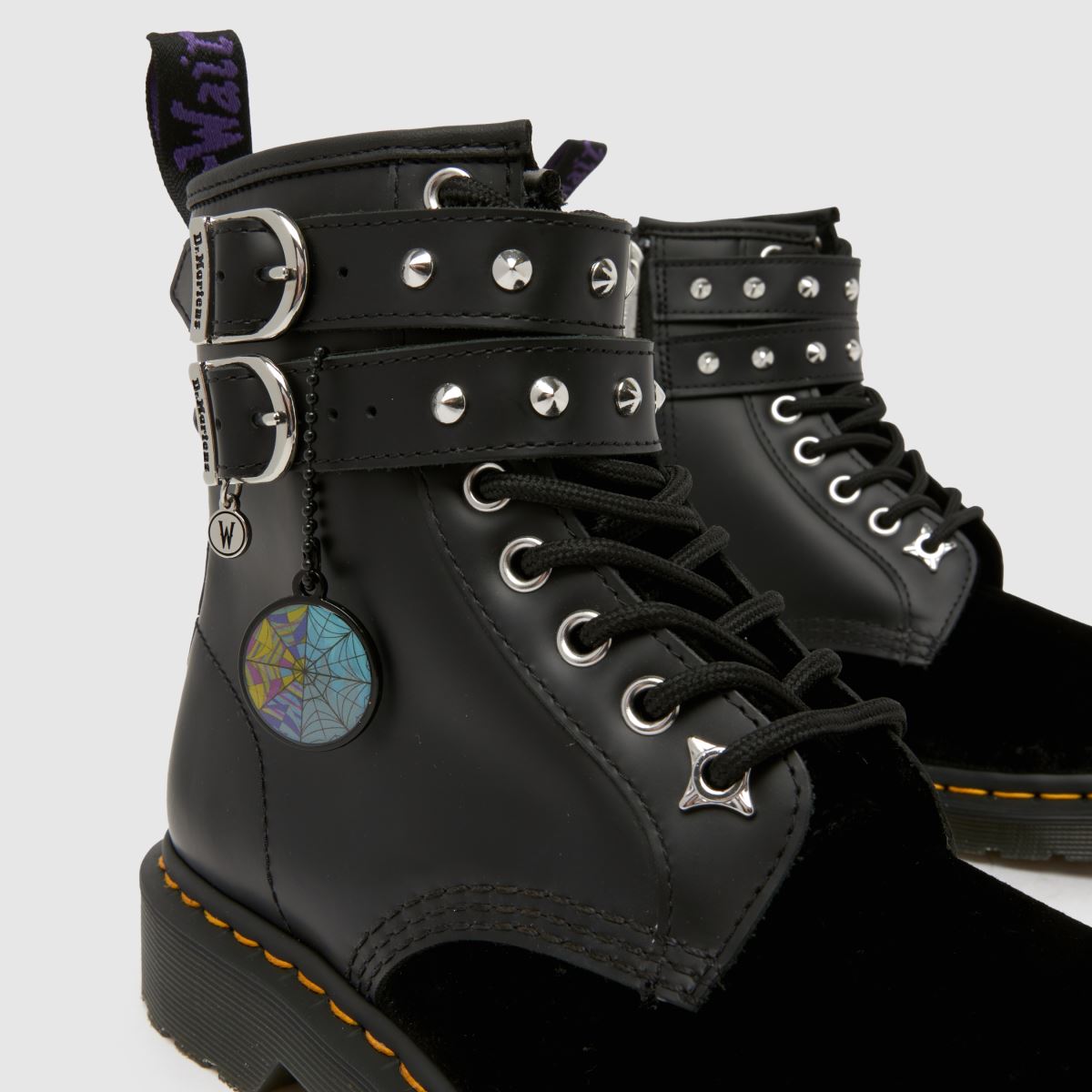 Dr Martens  X Wednesday 1460 in Black Dr Martens  X Wednesday 1460 in Black