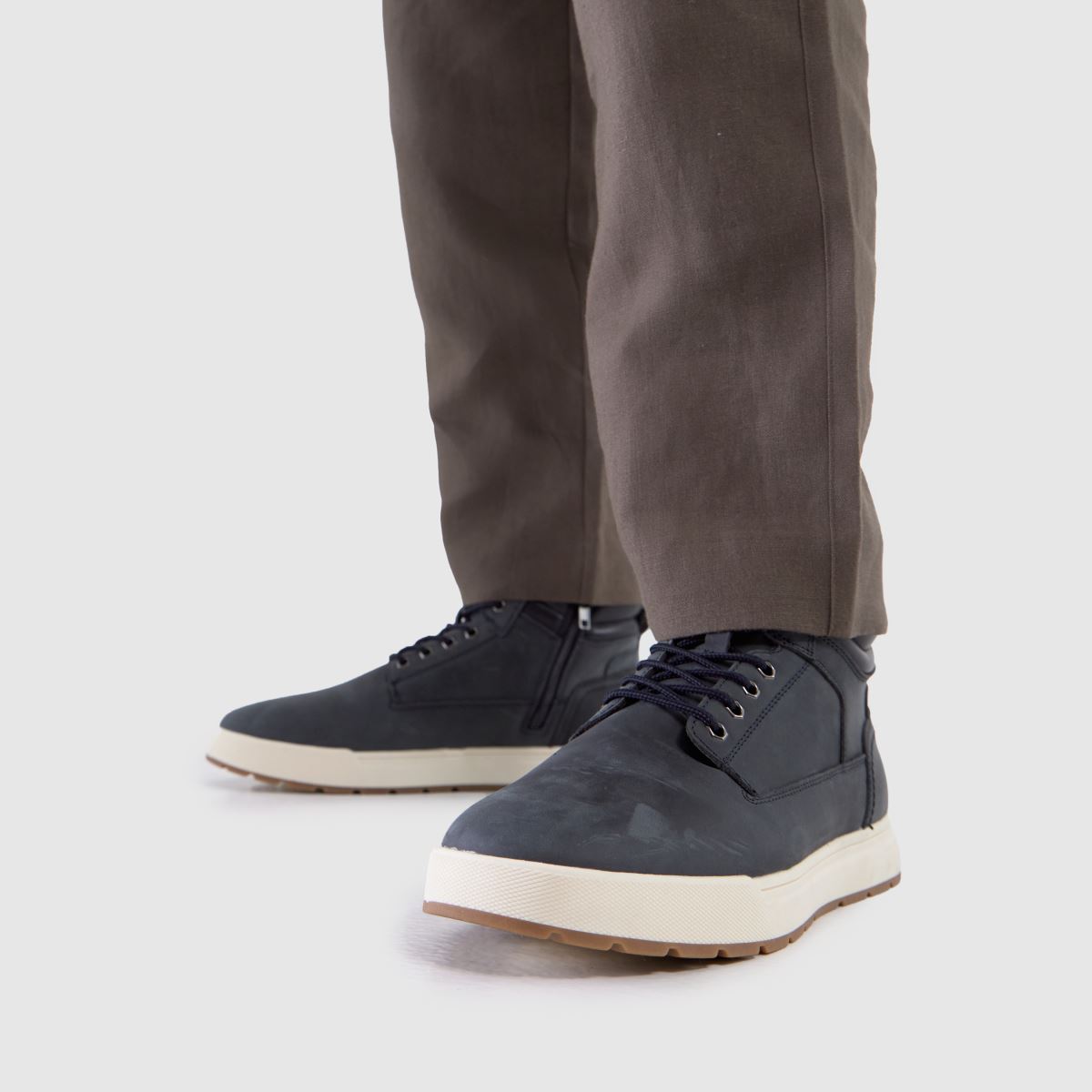 schuh  Gio Leather Lace Up in Navy schuh  Gio Leather Lace Up in Navy