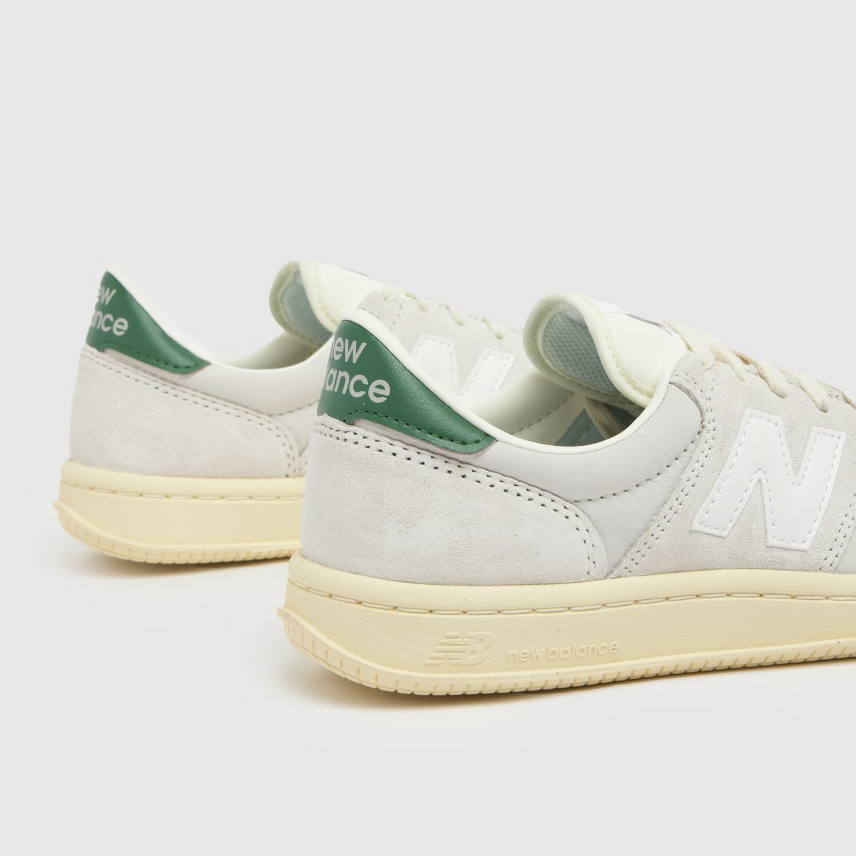 New Balance  T500 in White & Green New Balance  T500 in White & Green