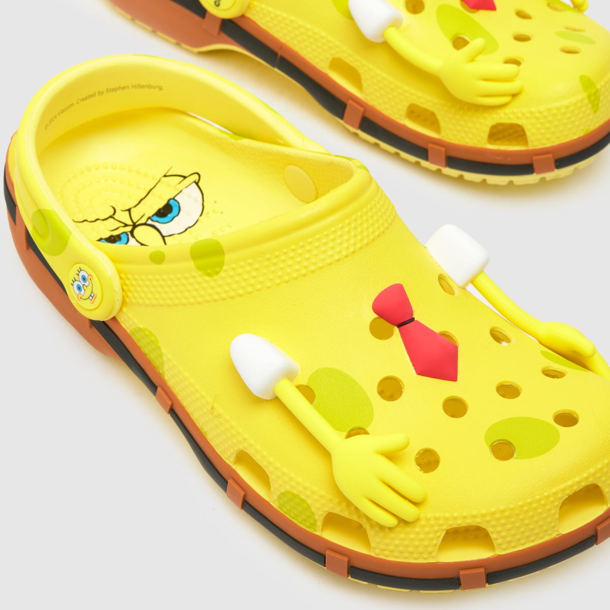 Crocs  Spongebob Classic Clog in Yellow Crocs  Spongebob Classic Clog in Yellow
