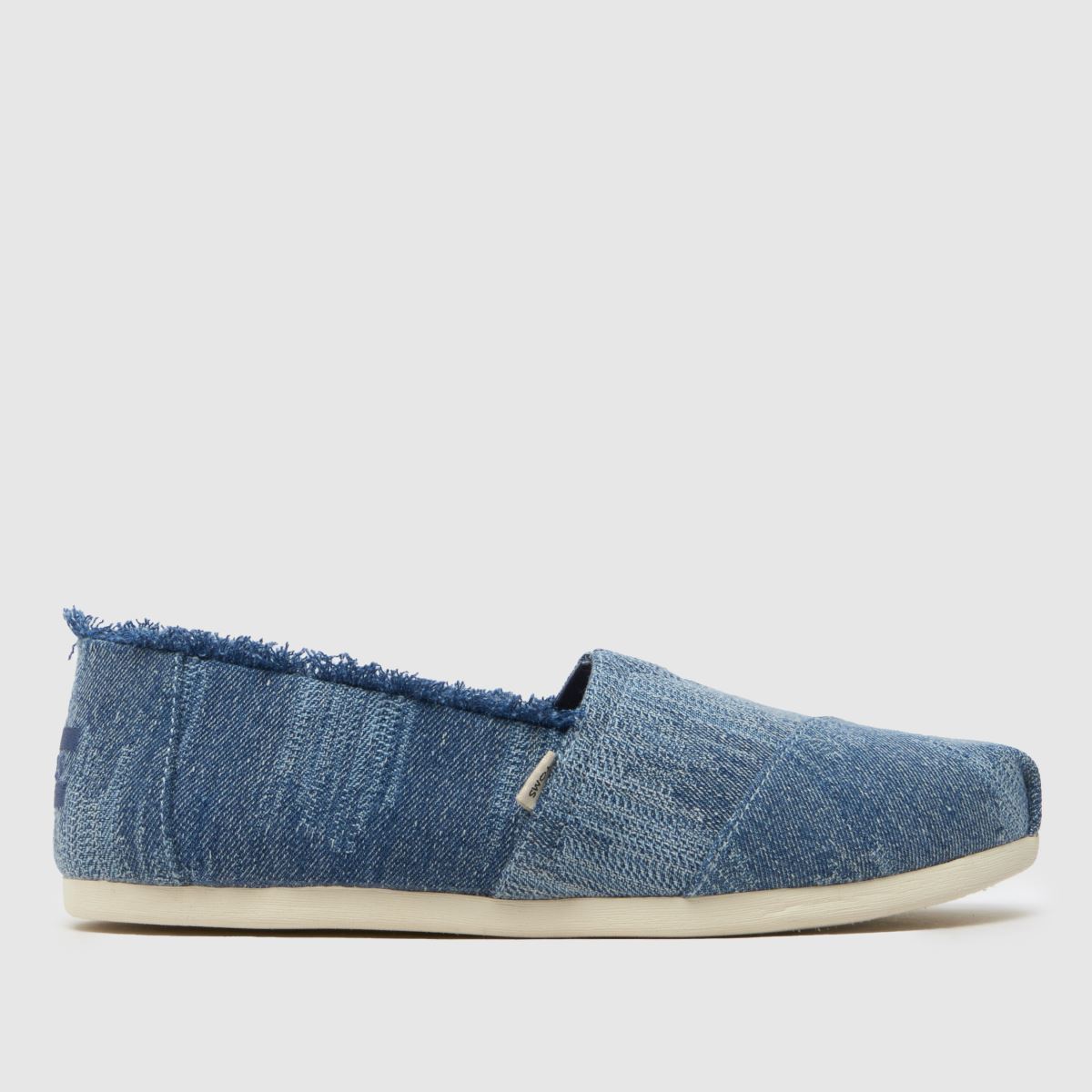 TOMS  Alpargata Classic Denim in Navy TOMS  Alpargata Classic Denim in Navy