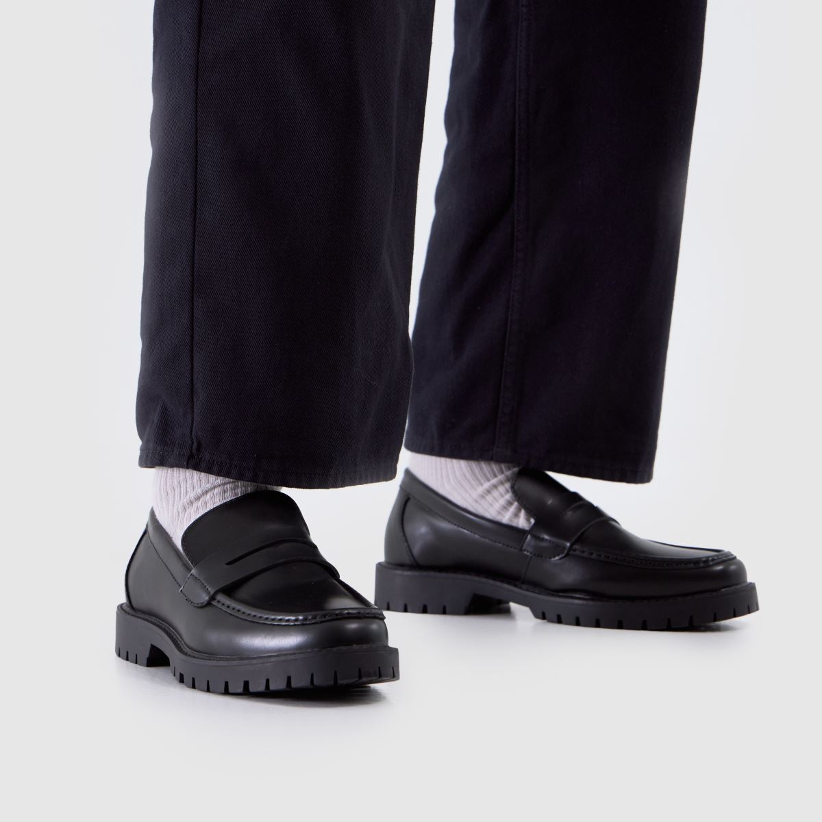 schuh  Ravi Chunky Loafer in Black schuh  Ravi Chunky Loafer in Black