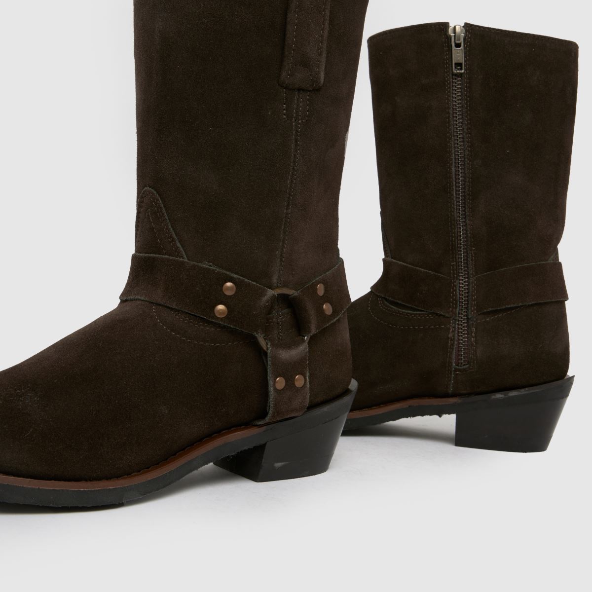 Old West  Biker in Dark Brown Old West  Biker in Dark Brown