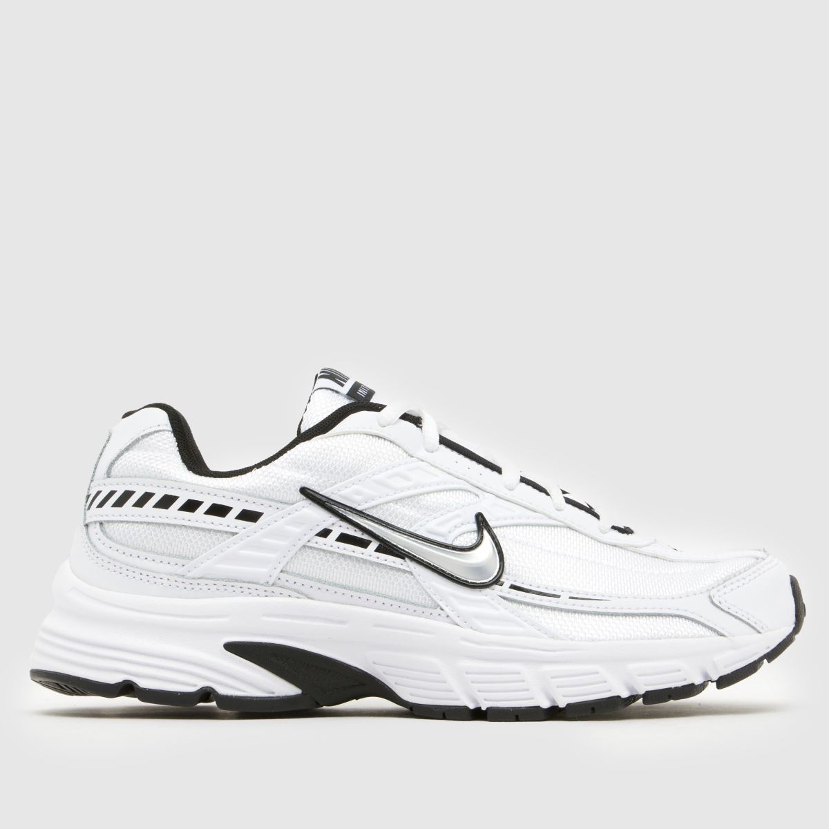 Nike  Initiator in White & Silver Nike  Initiator in White & Silver