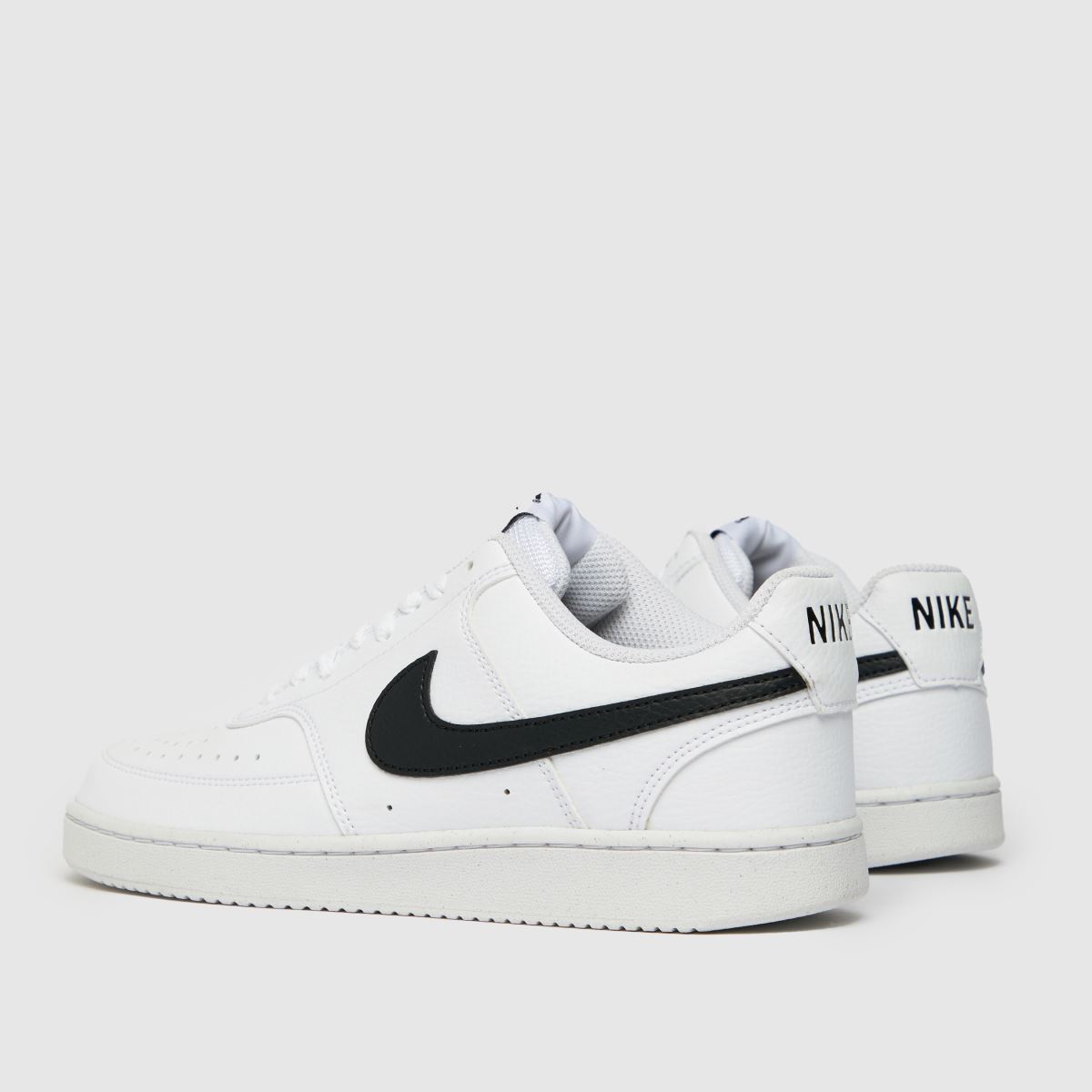 Nike  Court Vision Low Better in White & Black Nike  Court Vision Low Better in White & Black